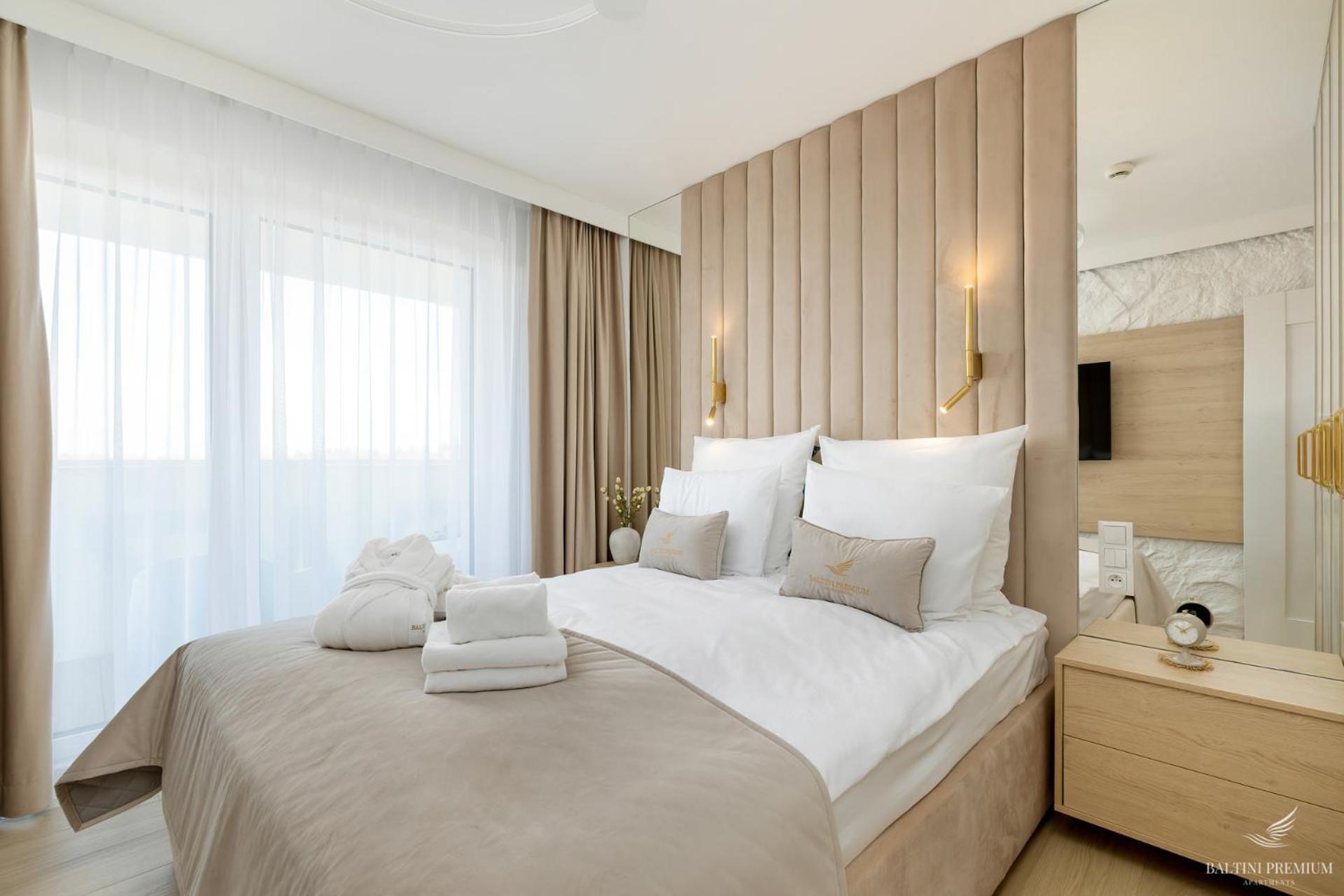 Baltini Premium Apartament Polanki Aqua Kołobrzeg Værelse billede